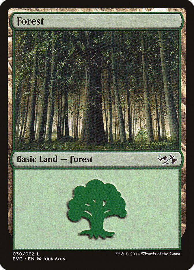 Forest (30) [Duel Decks Anthology: Elves vs. Goblins] | Game Haven TX