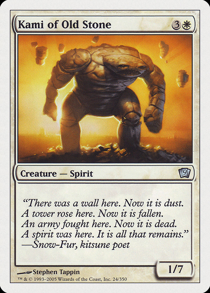 Kami of Old Stone [Ninth Edition] | Game Haven TX
