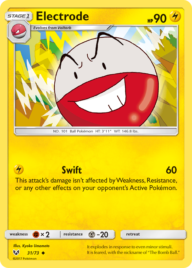 Electrode (31/73) [Sun & Moon: Shining Legends] | Game Haven TX