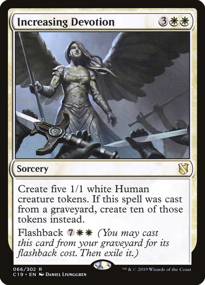 Increasing Devotion [Commander 2019] | Game Haven TX
