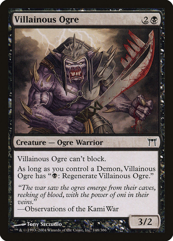 Villainous Ogre [Champions of Kamigawa] | Game Haven TX
