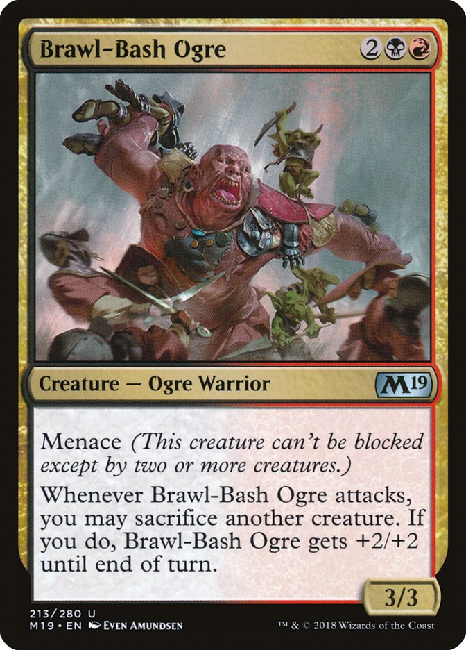 Brawl-Bash Ogre [Core Set 2019] | Game Haven TX