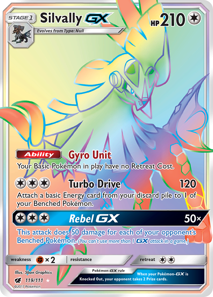 Silvally GX (119/111) [Sun & Moon: Crimson Invasion] | Game Haven TX