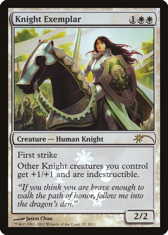 Knight Exemplar [Resale Promos] | Game Haven TX