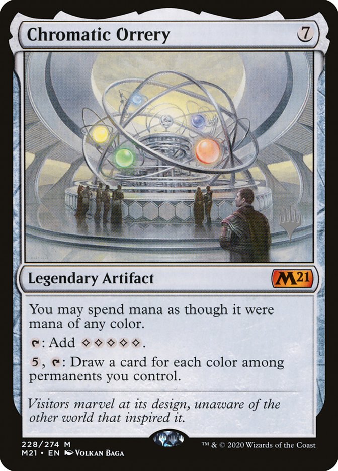 Chromatic Orrery (Promo Pack) [Core Set 2021 Promos] | Game Haven TX
