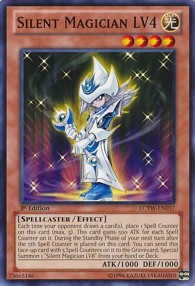 Silent Magician LV4 [LCYW-EN037] Common | Game Haven TX