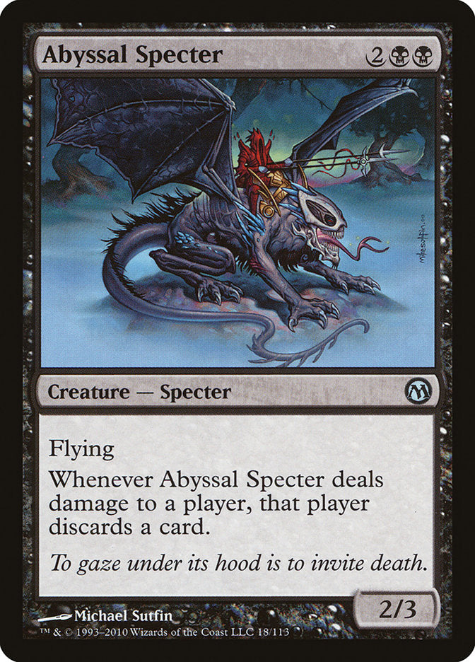 Abyssal Specter [Duels of the Planeswalkers] | Game Haven TX