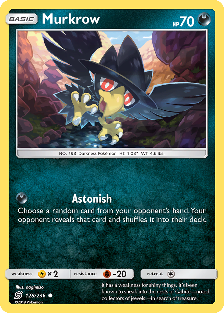 Murkrow (128/236) [Sun & Moon: Unified Minds] | Game Haven TX