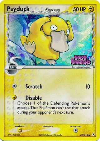 Psyduck (81/110) (Delta Species) (Stamped) [EX: Holon Phantoms] | Game Haven TX