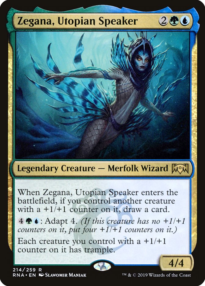 Zegana, Utopian Speaker [Ravnica Allegiance] | Game Haven TX