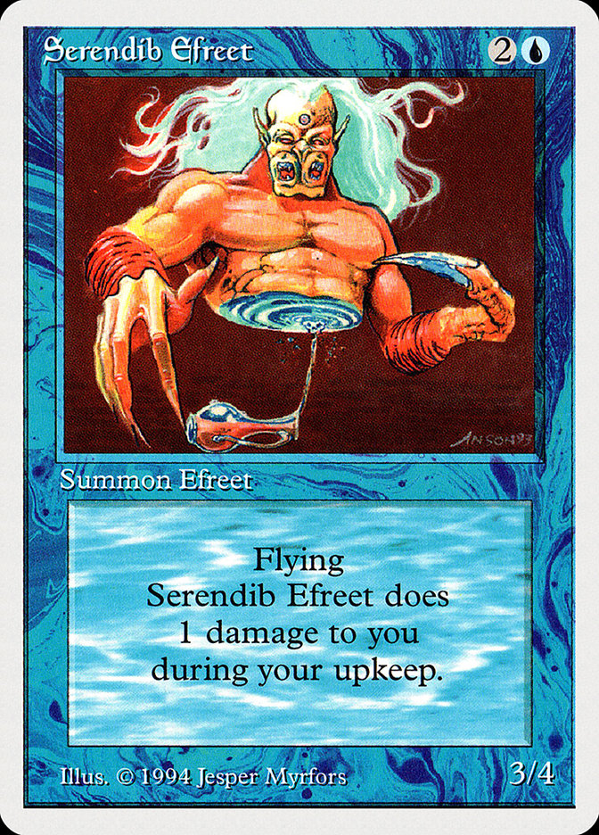 Serendib Efreet [Summer Magic / Edgar] | Game Haven TX