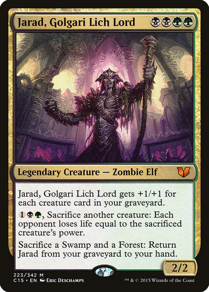 Jarad, Golgari Lich Lord [Commander 2015] | Game Haven TX