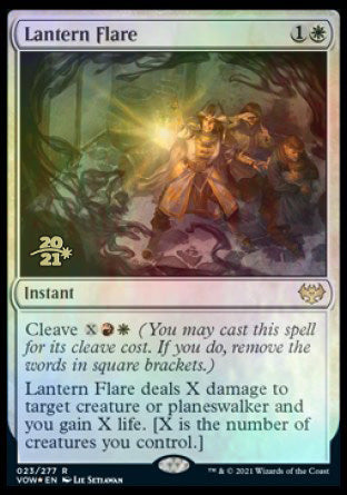 Lantern Flare [Innistrad: Crimson Vow Prerelease Promos] | Game Haven TX