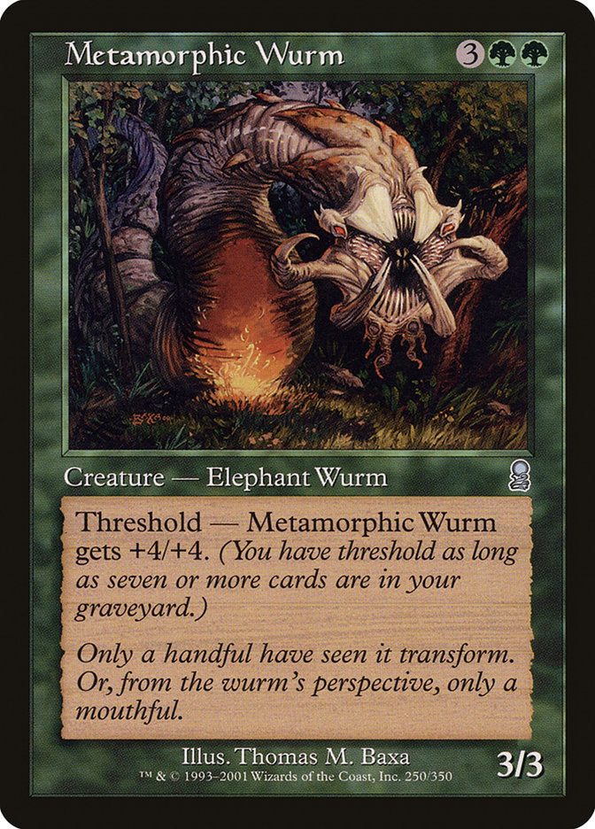 Metamorphic Wurm [Odyssey] | Game Haven TX