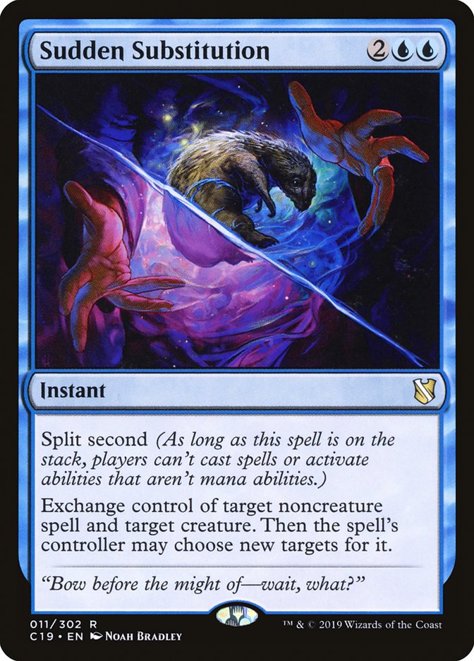 Sudden Substitution [Commander 2019] | Game Haven TX
