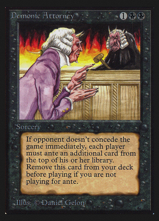 Demonic Attorney (CE) [Collectors’ Edition] | Game Haven TX