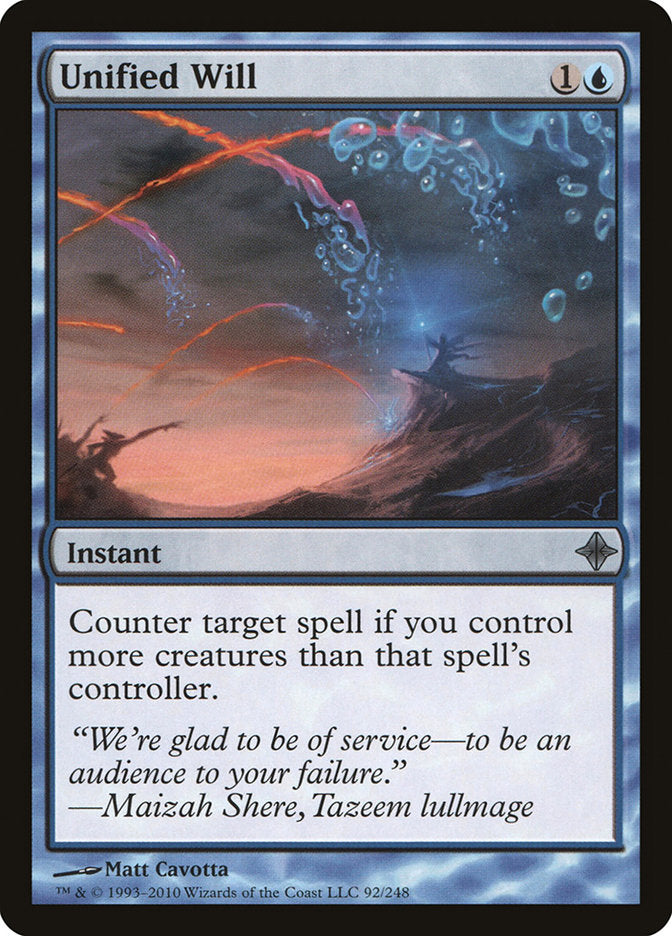 Unified Will [Rise of the Eldrazi] | Game Haven TX