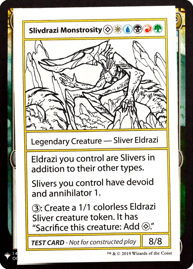 Slivdrazi Monstrosity [Mystery Booster Playtest Cards] | Game Haven TX