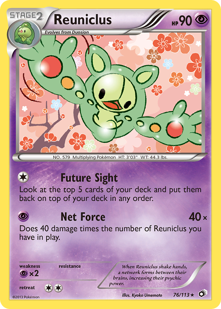 Reuniclus (76/113) [Black & White: Legendary Treasures] | Game Haven TX