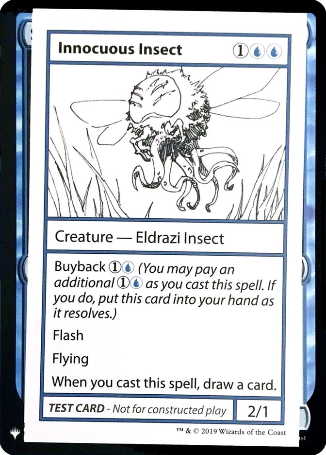 Innocuous Insect [Mystery Booster Playtest Cards] | Game Haven TX