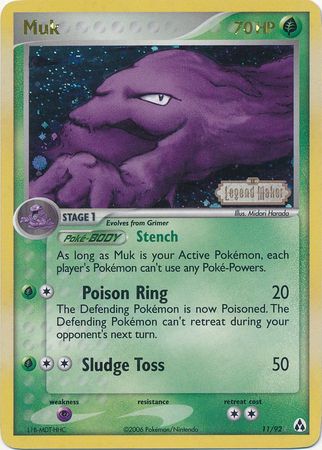 Muk (11/92) (Stamped) [EX: Legend Maker] | Game Haven TX