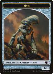 Myr // Pentavite Double-sided Token [Commander 2014 Tokens] | Game Haven TX