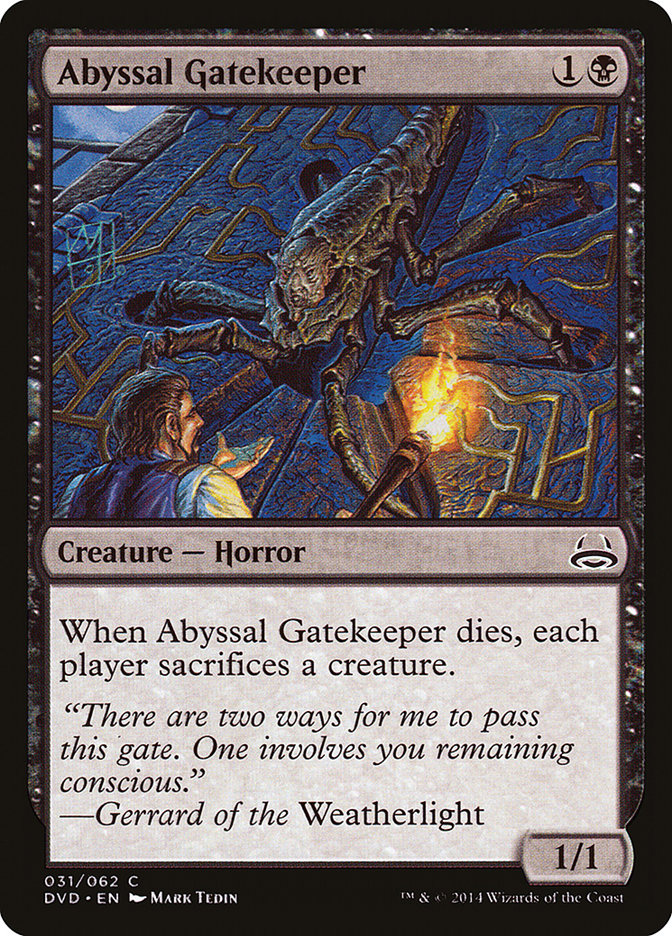 Abyssal Gatekeeper [Duel Decks Anthology: Divine vs. Demonic] | Game Haven TX