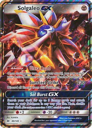 Solgaleo GX (89/149) (Jumbo Card) [Sun & Moon: Base Set] | Game Haven TX
