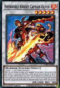 Infernoble Knight Captain Oliver [PHRA-EN038] Super Rare | Game Haven TX