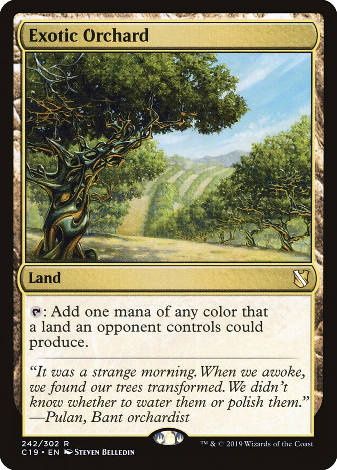 Exotic Orchard [Commander 2019] | Game Haven TX