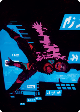 Return to Action Art Card [Kamigawa: Neon Dynasty Art Series] | Game Haven TX