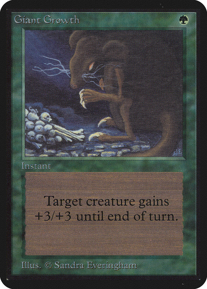 Giant Growth [Limited Edition Alpha] | Game Haven TX