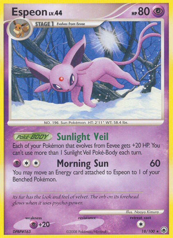 Espeon (18/100) [Diamond & Pearl: Majestic Dawn] | Game Haven TX