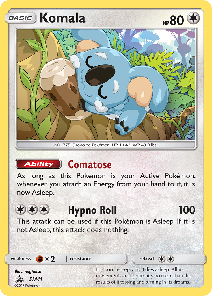 Komala (SM41) [Sun & Moon: Black Star Promos] | Game Haven TX