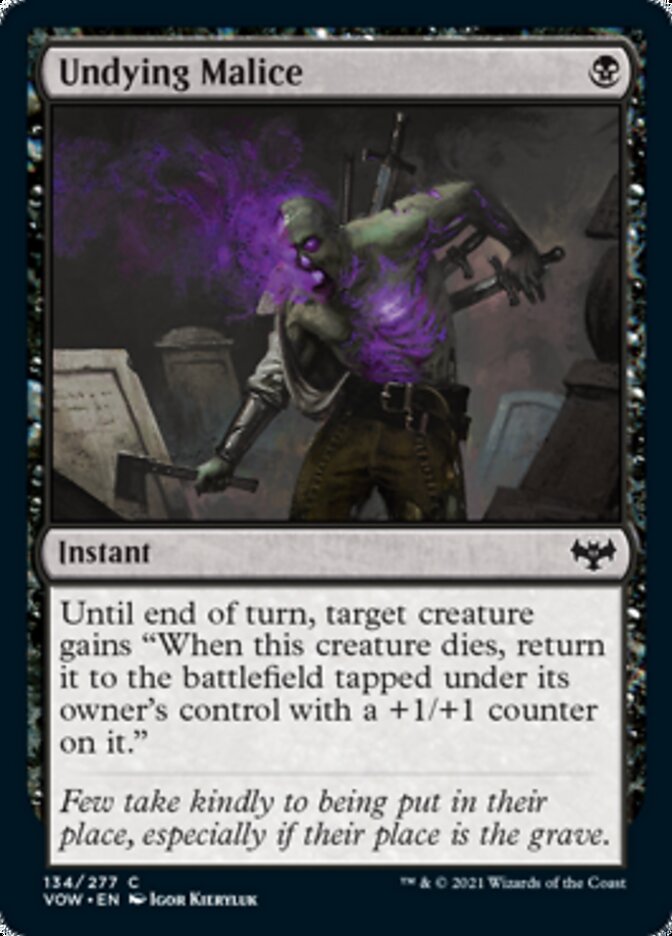 Undying Malice [Innistrad: Crimson Vow] | Game Haven TX
