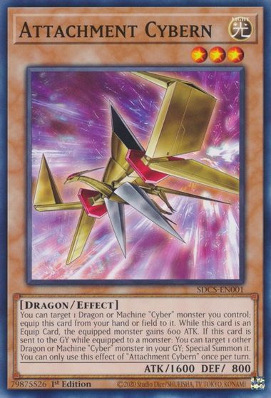 Attachment Cybern [SDCS-EN001] Common | Game Haven TX