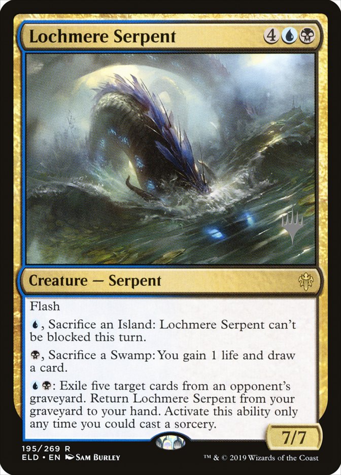 Lochmere Serpent (Promo Pack) [Throne of Eldraine Promos] | Game Haven TX