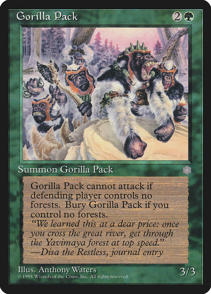 Gorilla Pack [Ice Age] | Game Haven TX