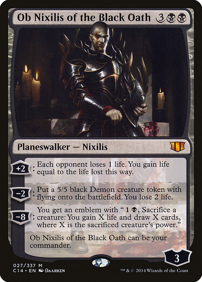 Ob Nixilis of the Black Oath [Commander 2014] | Game Haven TX