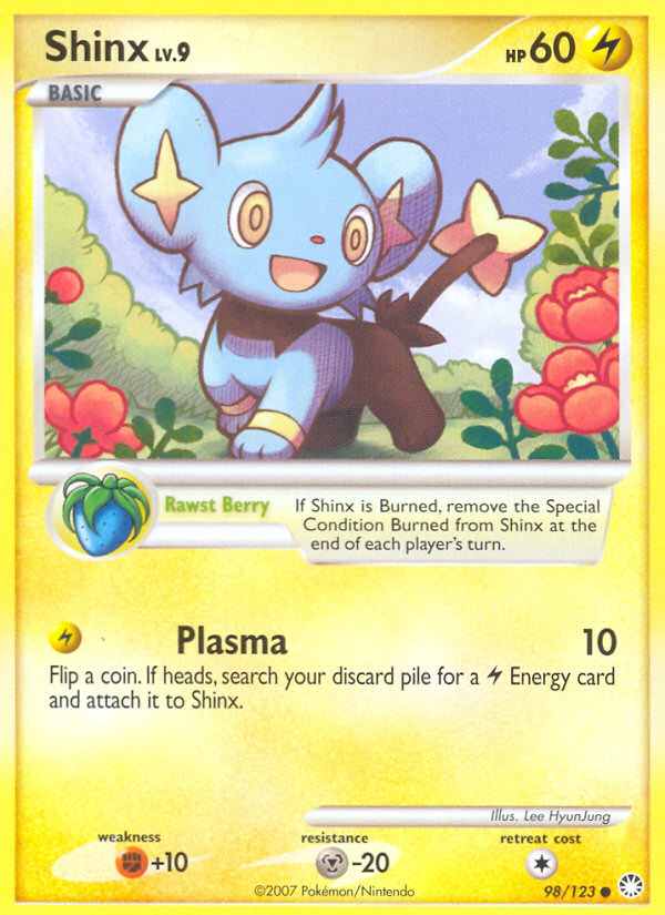 Shinx (98/123) [Diamond & Pearl: Mysterious Treasures] | Game Haven TX