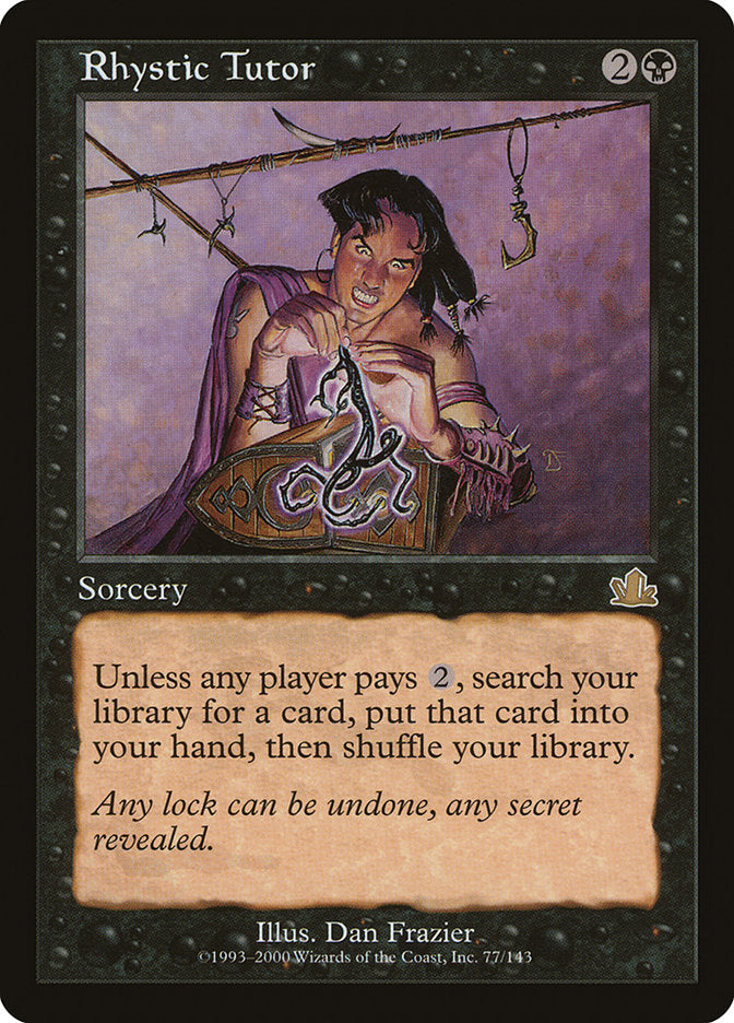 Rhystic Tutor [Prophecy] | Game Haven TX