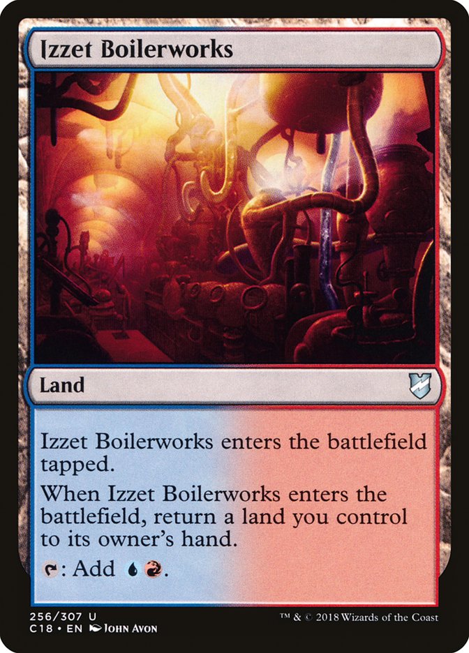 Izzet Boilerworks [Commander 2018] | Game Haven TX