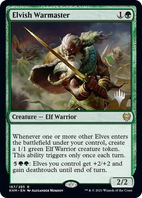 Elvish Warmaster [Kaldheim Promo Pack] | Game Haven TX
