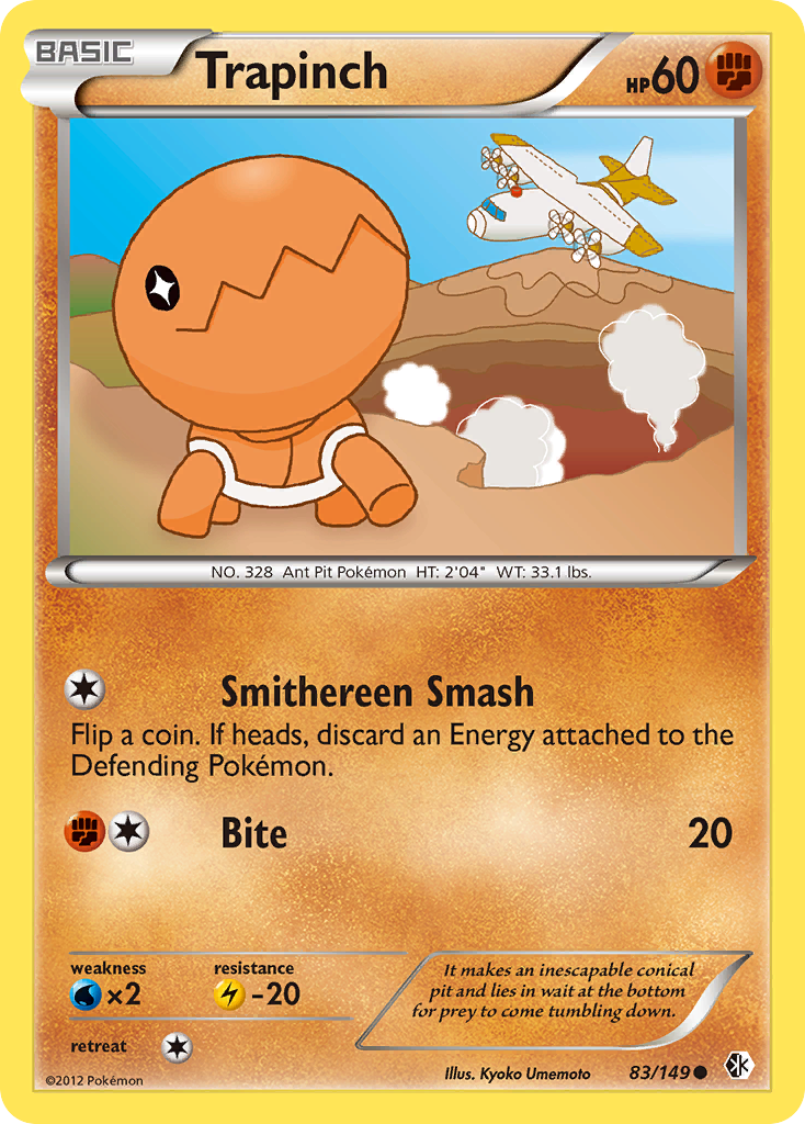 Trapinch (83/149) [Black & White: Boundaries Crossed] | Game Haven TX