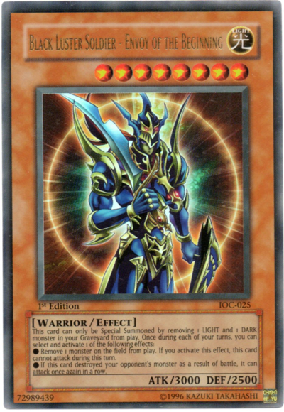 Black Luster Soldier - Envoy of the Beginning [IOC-025] Ultra Rare | Game Haven TX