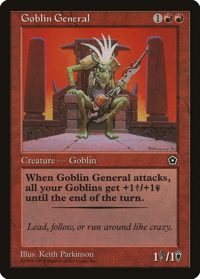 Goblin General [Portal Second Age] | Game Haven TX
