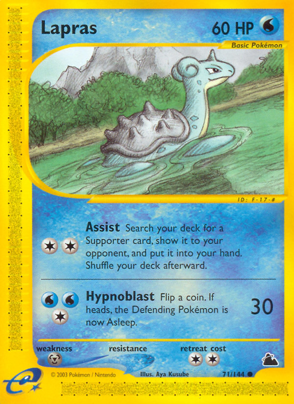 Lapras (71/144) [Skyridge] | Game Haven TX
