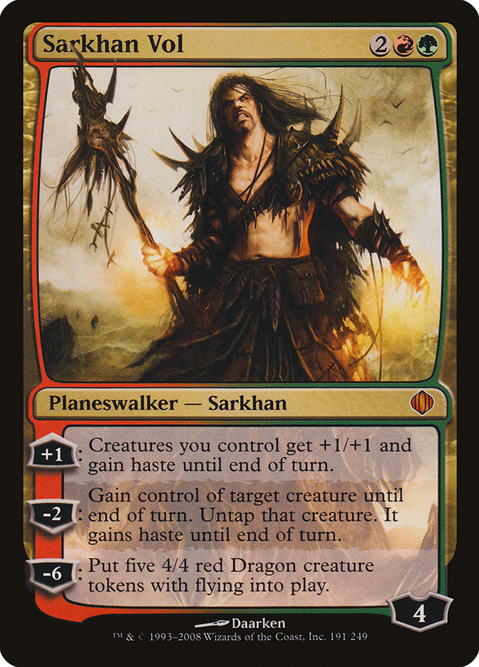 Sarkhan Vol [Shards of Alara] | Game Haven TX