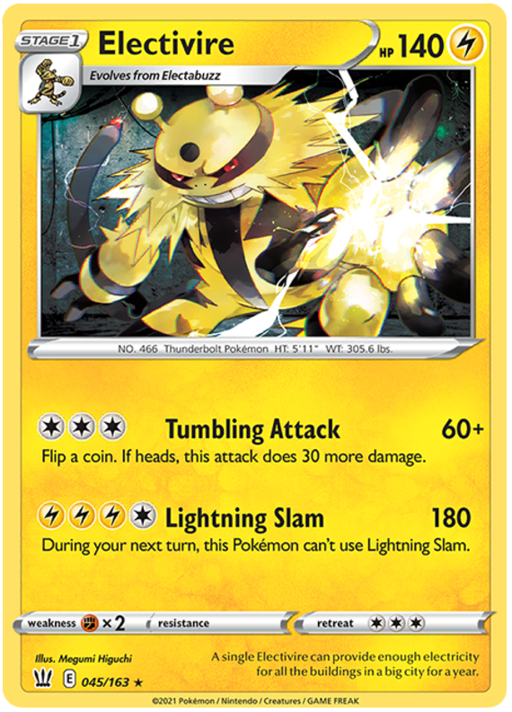 Electivire (045/163) [Sword & Shield: Battle Styles] | Game Haven TX