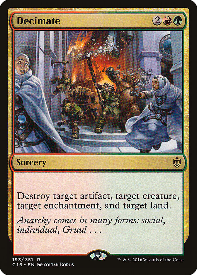 Decimate [Commander 2016] | Game Haven TX